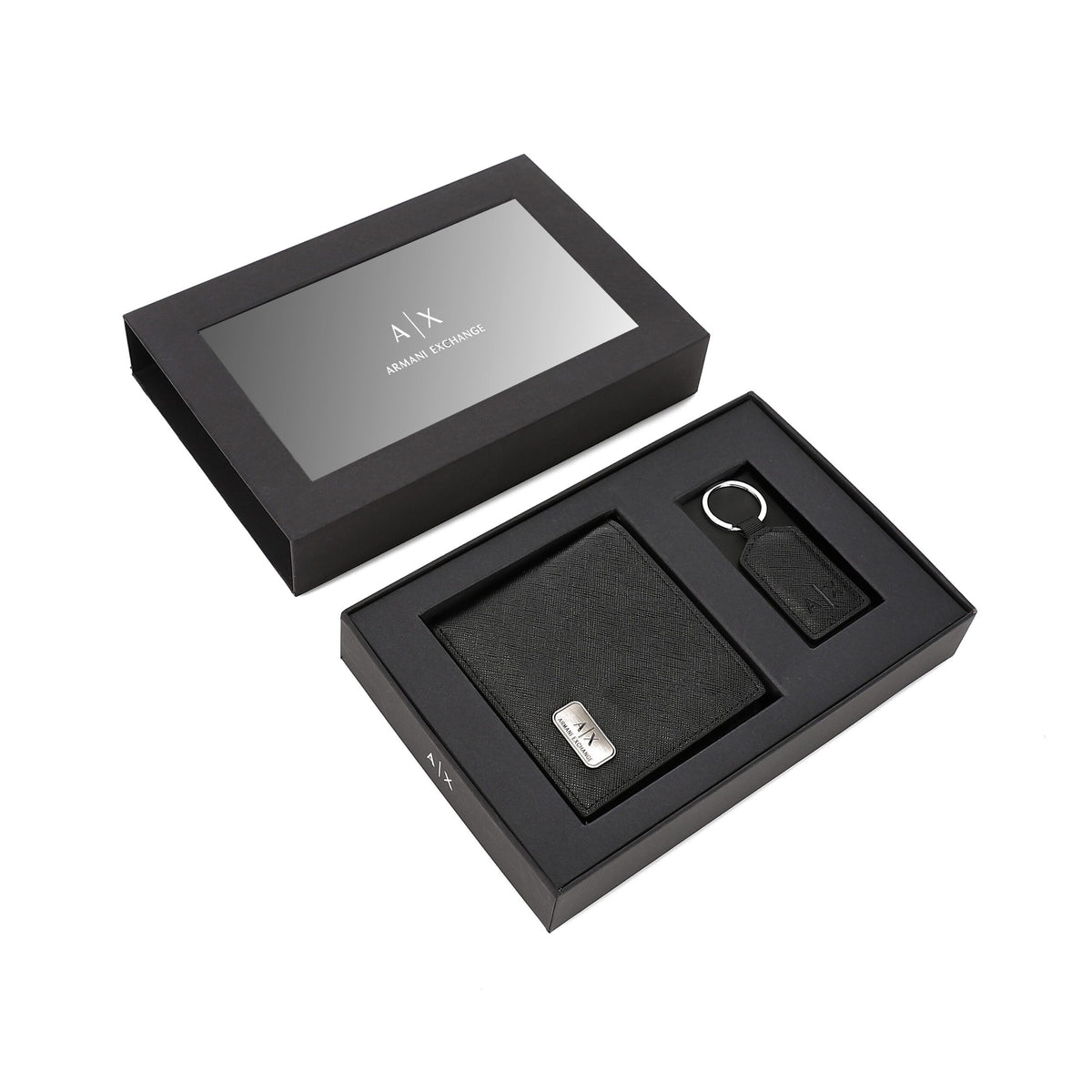 ARMANI EXCHANGE set (Wallet & Key chain)