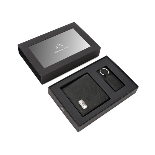ARMANI EXCHANGE set (Wallet & Key chain)