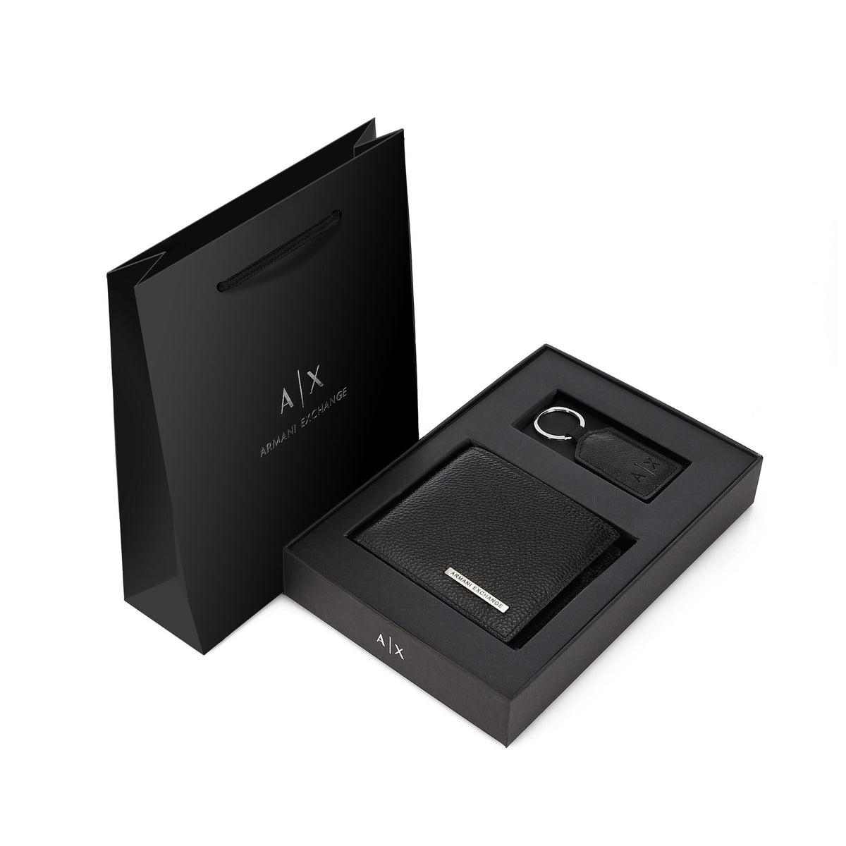 ARMANI EXCHANGE set (Wallet & Key chain)