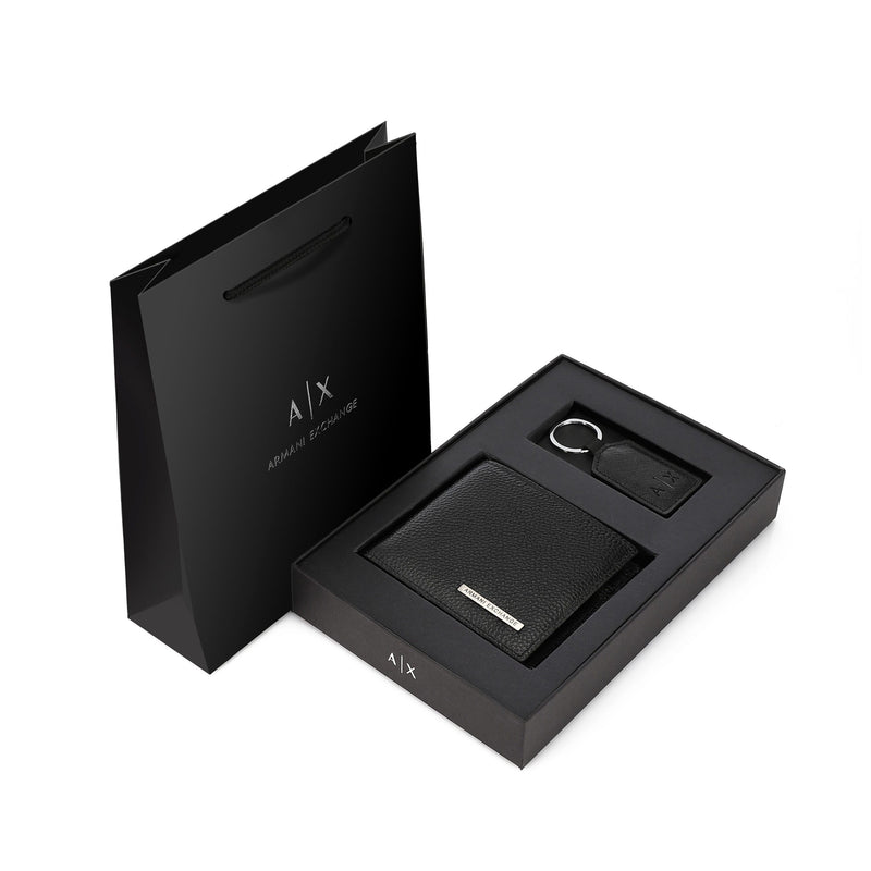 ARMANI EXCHANGE set (Wallet & Key chain)