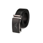 Armani Exchange Men's Automatic Ratchet Buckle Belt – Black/Gunmetal