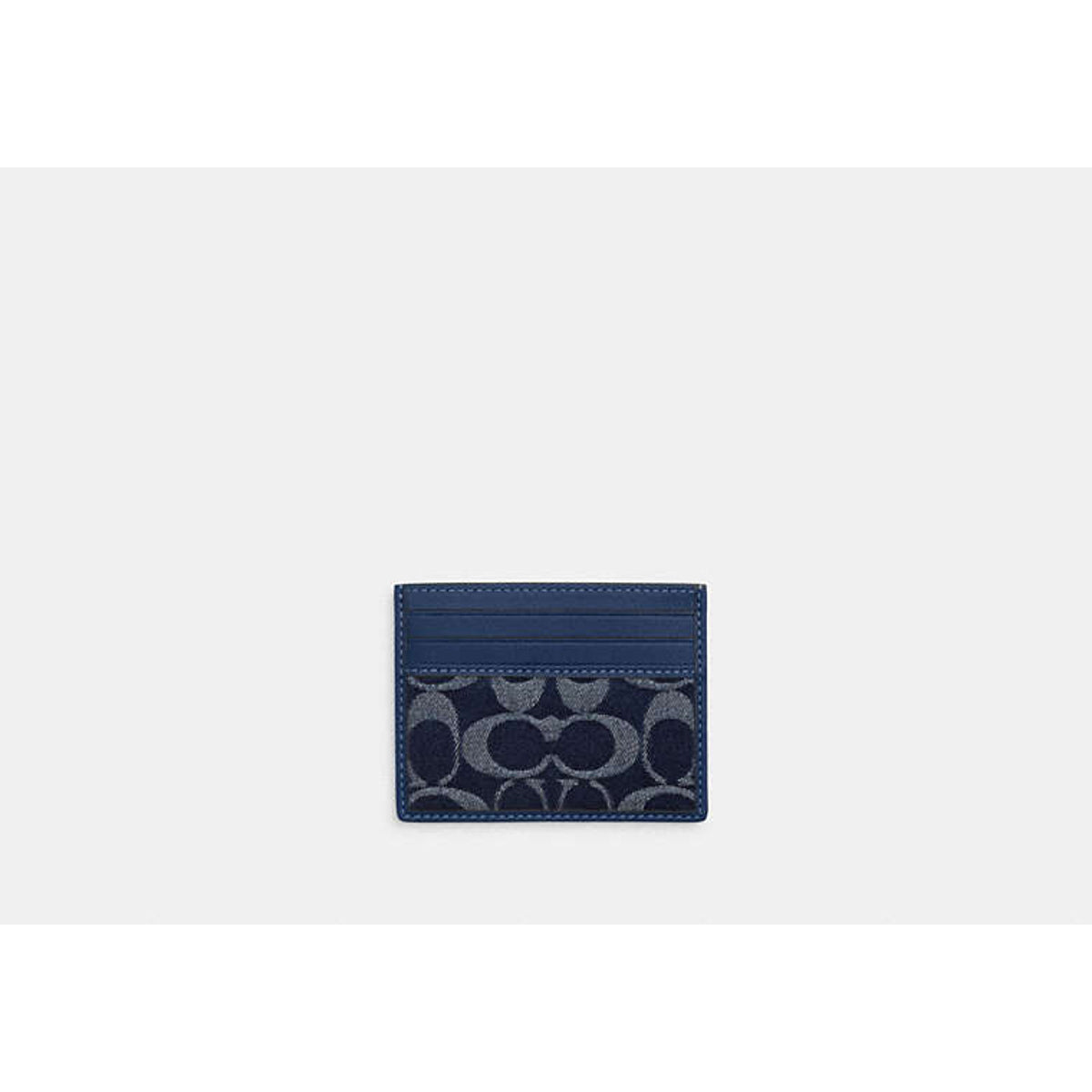 Coach Slim ID Card Case in Signature Denim – CY907
