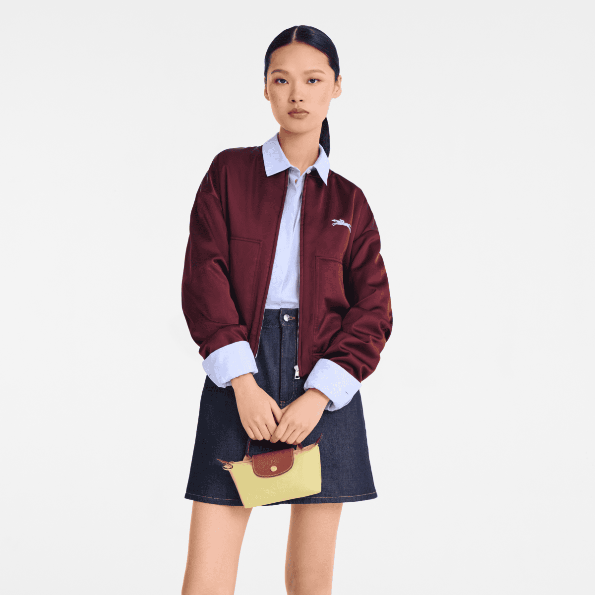 Le Pliage Original Pouch with handle