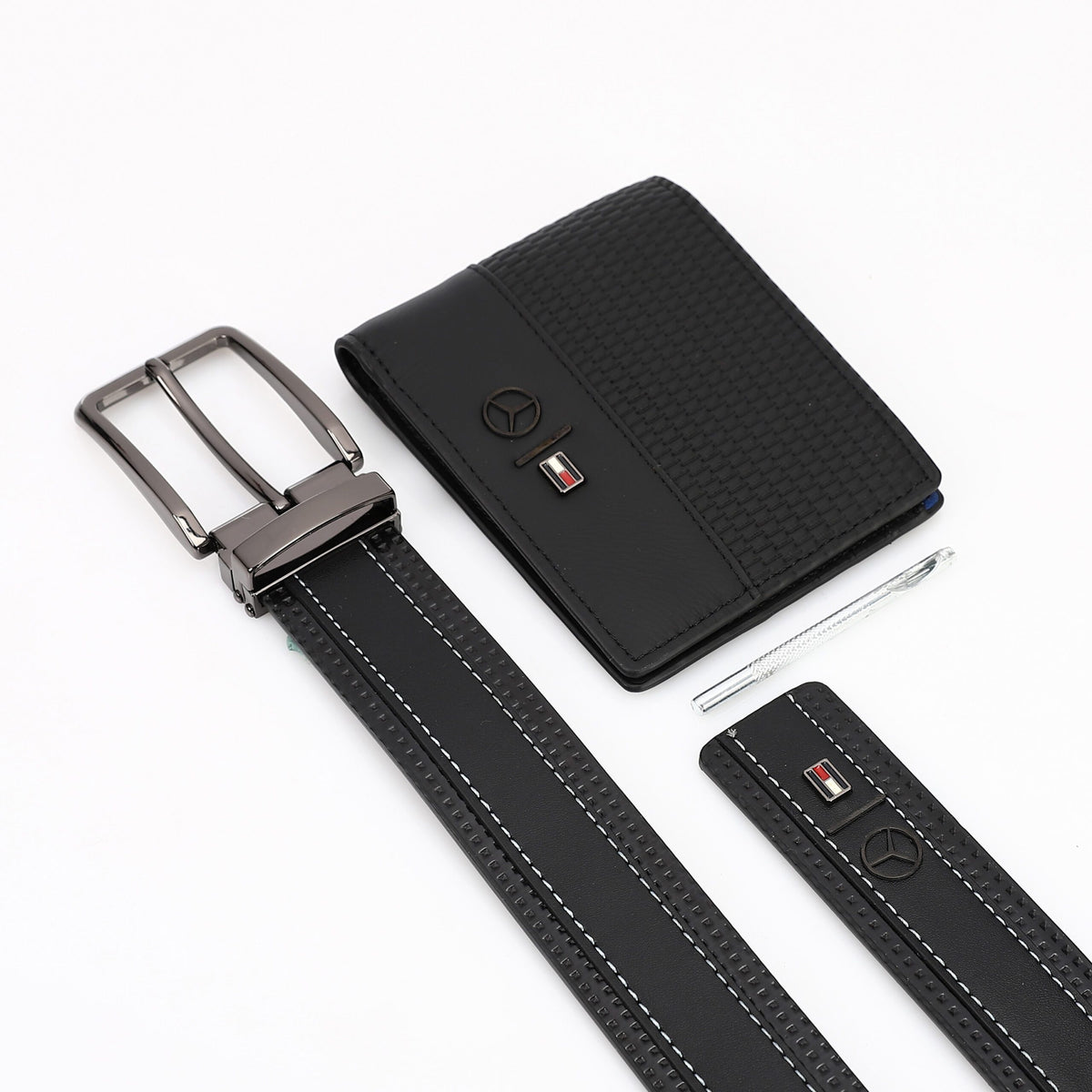 TOMMY HILFIGER (MERCIDES EDDITION) set (Wallet & Belt)