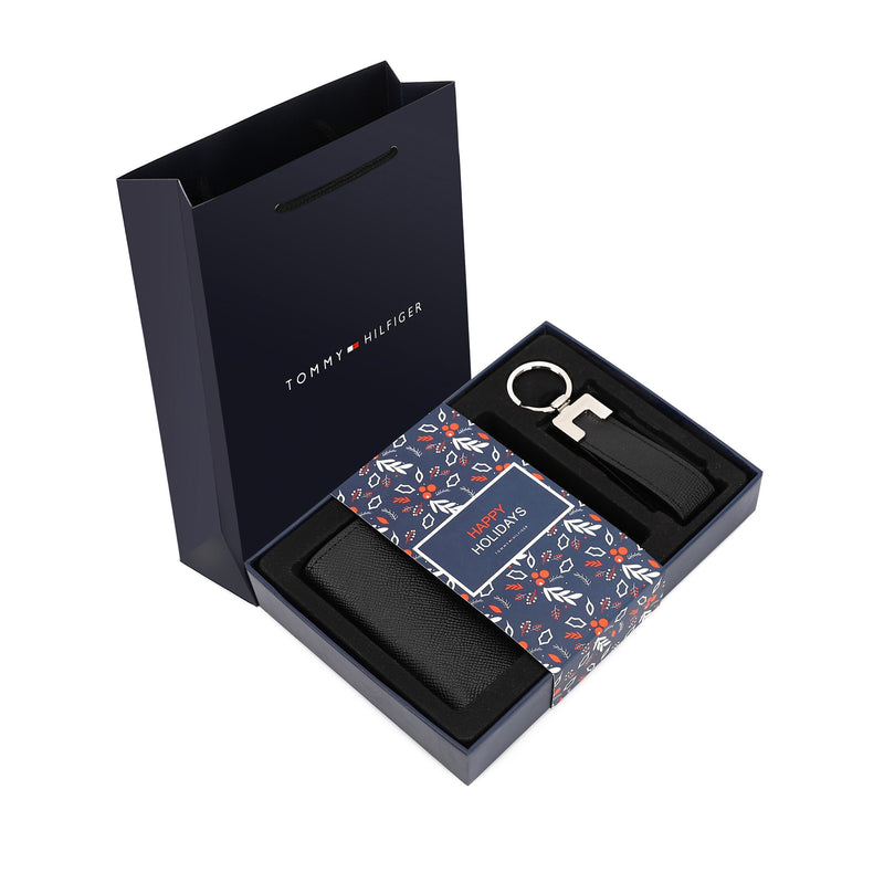 TOMMY HILFIGER set (Wallet & Key chain)