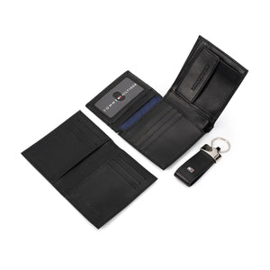 TOMMY HILFIGER set (Wallet & Card holder & Key chain)