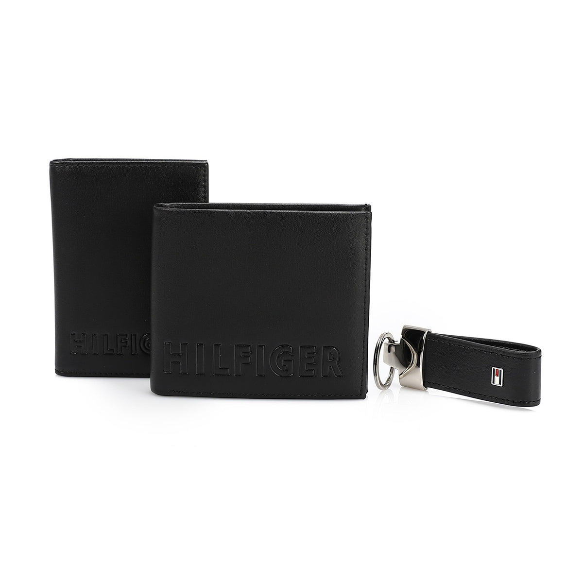 TOMMY HILFIGER set (Wallet & Card holder & Key chain)