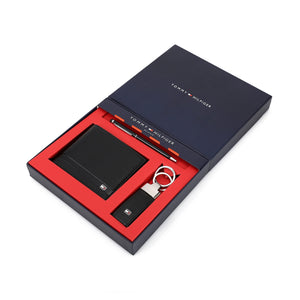 TOMMY HILFIGER set (Wallet & Card holder & Pen)