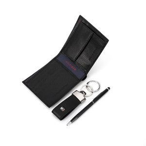 TOMMY HILFIGER set (Wallet & Card holder & Pen)
