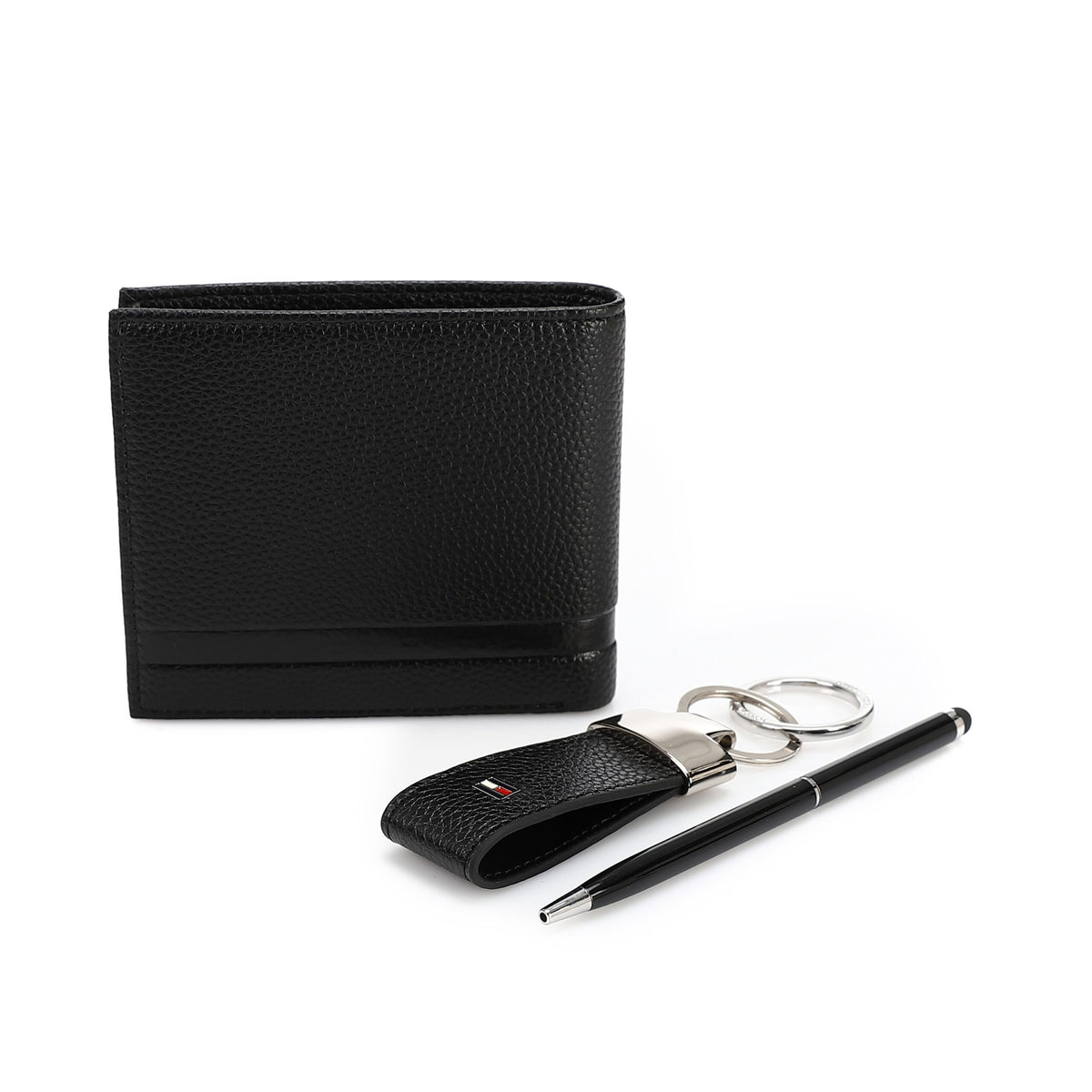 TOMMY HILFIGER set (Wallet & Card holder & Pen)
