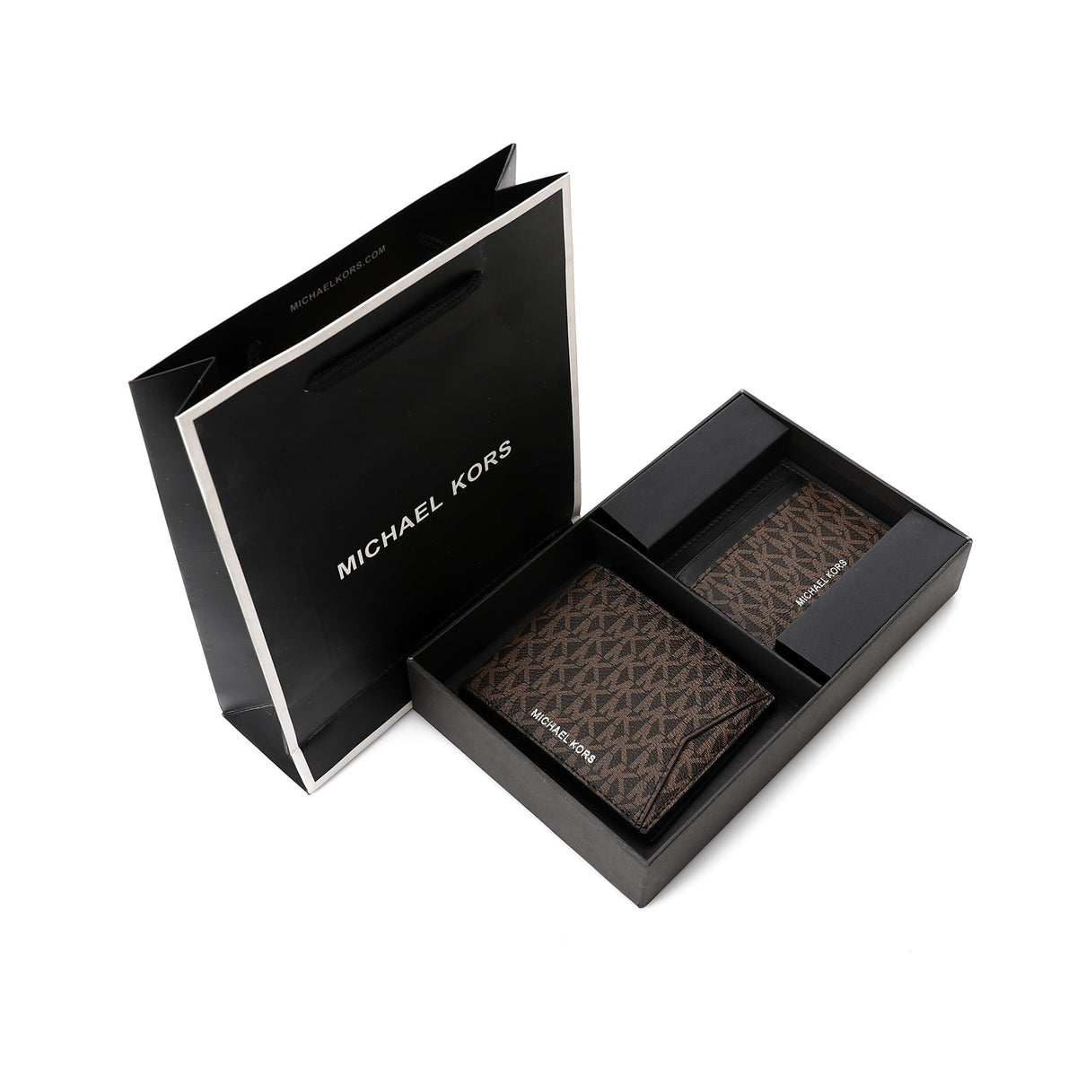 MICHAEL KORS set (Wallet & Key chain)