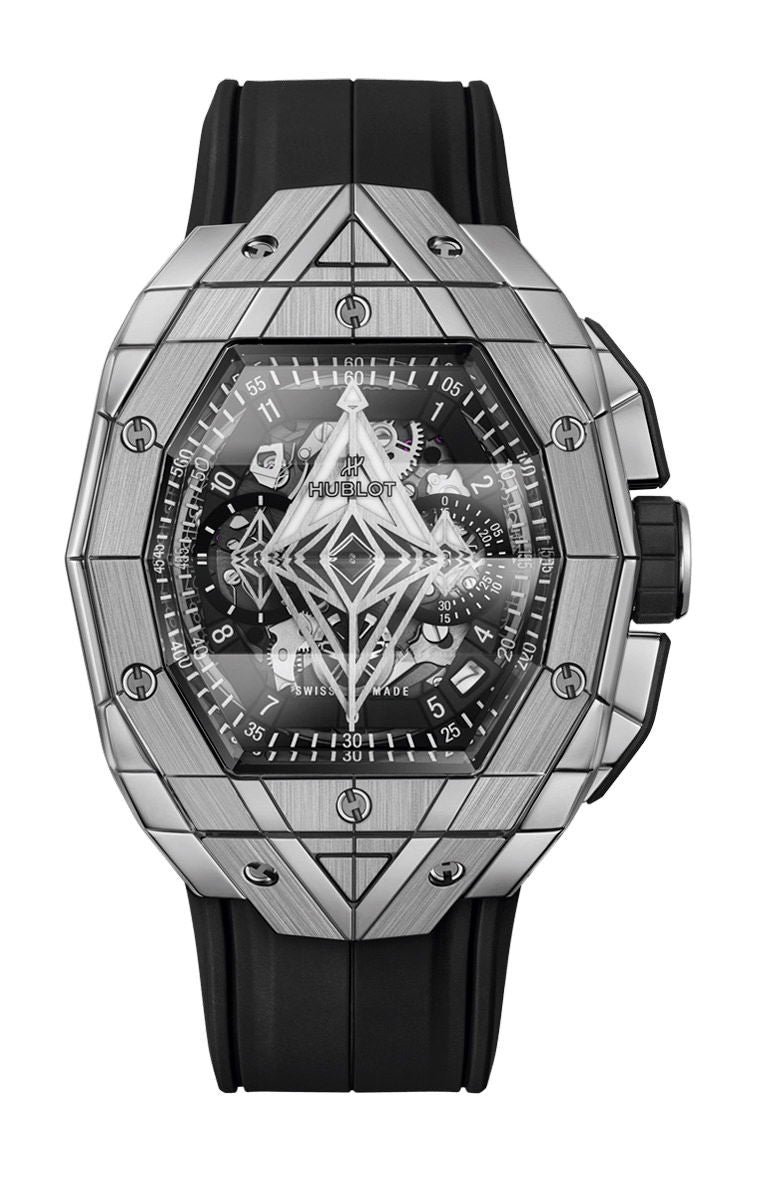 01-196.jpg HUBLOT BLEU TITANIUM LIMITED EDTION - Image 1