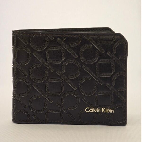 CK Brown Leather Wallet For Men