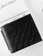 CK Black Leather Wallet For Men