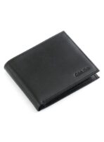 CK Black Leather Wallet For Men