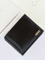 CK Black Leather Wallet For Men