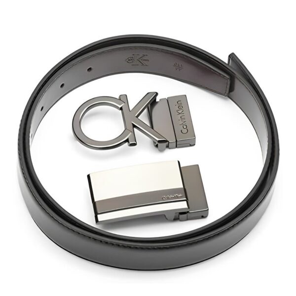 CK Leather Belt Set For Men