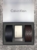 CK Leather Belt Set For Men