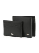 LC Black Leather Wallet-Card Holder Set For Men