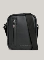 TH Black Leather Bag For Men