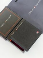 TH Black Wallet For Men