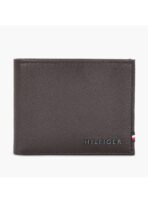 TH Brown Leather Wallet For Men