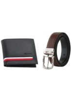 TH Leather Wallet-Belt Set For Men