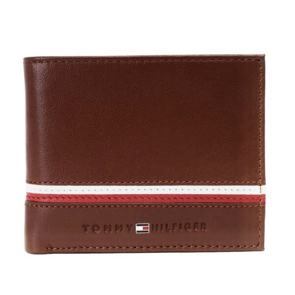 TH Tan Leather Wallet For Men