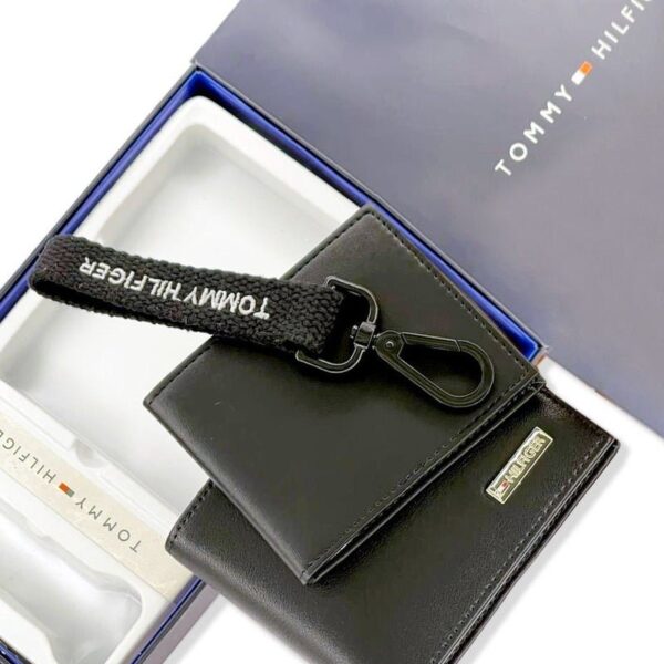 TH Wallet-Keychain Set For Men
