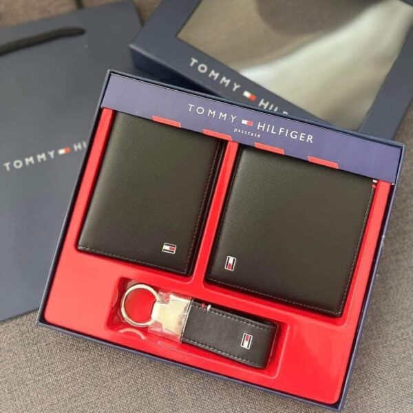 TH Wallet-Keychain-Card Holder Set For Men