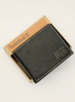 TL Black Leather Wallet For Men