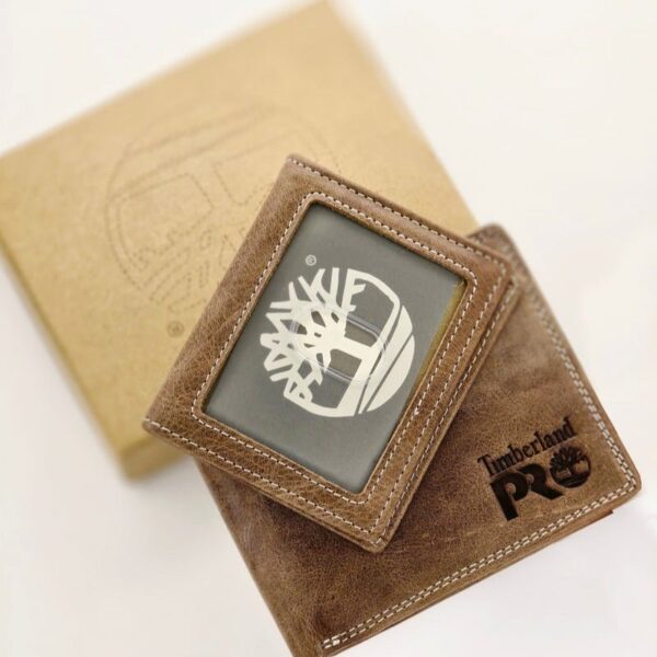 TL Brown Leather Wallet For Men