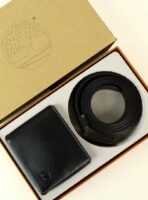 TL Leather Wallet-Belt Set For Men