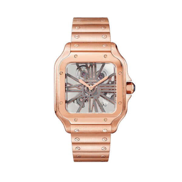 Cartier Santos Skeleton Mirror Original