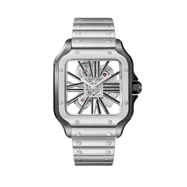 Cartier Santos Skeleton Mirror Original