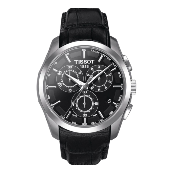 Tissot Couturier Chronograph leather Mirror Original