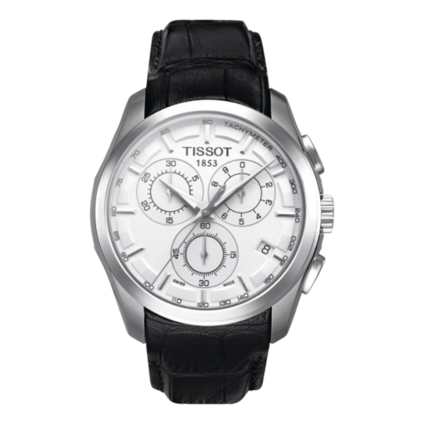 Tissot Couturier Chronograph leather Mirror Original