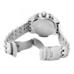 Casio Edifice Chronograph Watch for Men Black Dial with Silver Stainless steel Strap EF-558D-1AV - Image 2