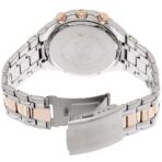 Casio Edifice Watch for Men White Dial with Two tone Silver and Rose Gold Stainless steel Strap EFR-539SG-7A5V - Image 2