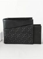 CK Black Leather Wallet For Men - Image 2