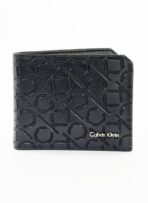 CK Black Leather Wallet For Men - Image 2