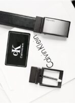 CK Leather Belt Set For Men - Image 2