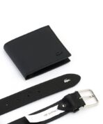 LC Black Leather Wallet-Belt Set For Men - Image 2
