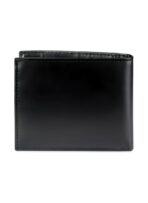 TH Black Leather Bifold Wallet For Men - Image 2