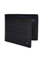 TH Black Leather Wallet For Men - Image 2