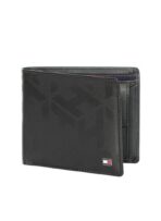 TH Black Leather Wallet For Men - Image 2