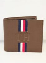 TH Brown Leather Wallet For Men - Image 2