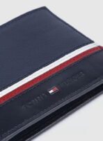 TH Navy Leather Wallet For Men - Image 2