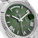 ROLEX Olive Green Dial FOR MEN - Image 2