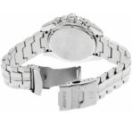 Casio Edifice Chronograph Watch for Men Black Dial with Silver Stainless steel Strap EF-550D-1AV - Image 2